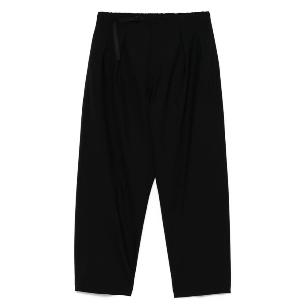 Seven Gauge Black Trousers - Regular & Straight-Leg Trousers Men